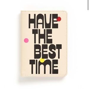 “Have The Best Time” Passport & Luggage Tag set